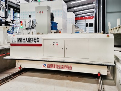 Sandėliai pramoniniai automatizuotas geležinkelių pernešimas