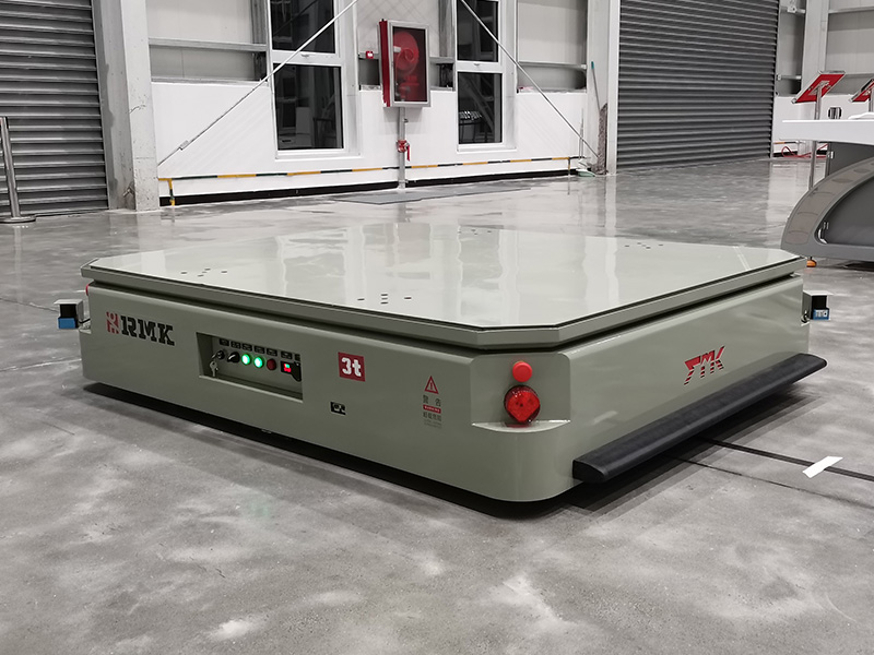 3 tonos savaime skatinamas elektros perdavimo vežimėlis Magnetinė navigacija AGV