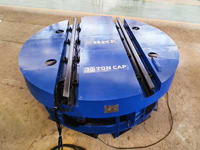 30t trijų geležinkelių pernešimo platforma