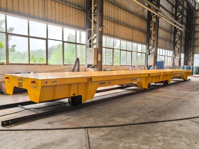 Sprogimas atsparus geležinkelio perdavimo vežimėlis Sandblasting Room