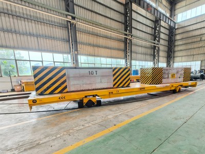 Didelis sunkiųjų geležinkelių paversti perdavimo vežimėlis