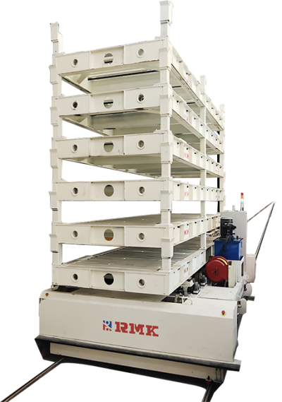 Automatizuotas geležinkelio pernešimo vežimėlis